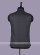 Mix Blend Dark Grey Nehru Jacket